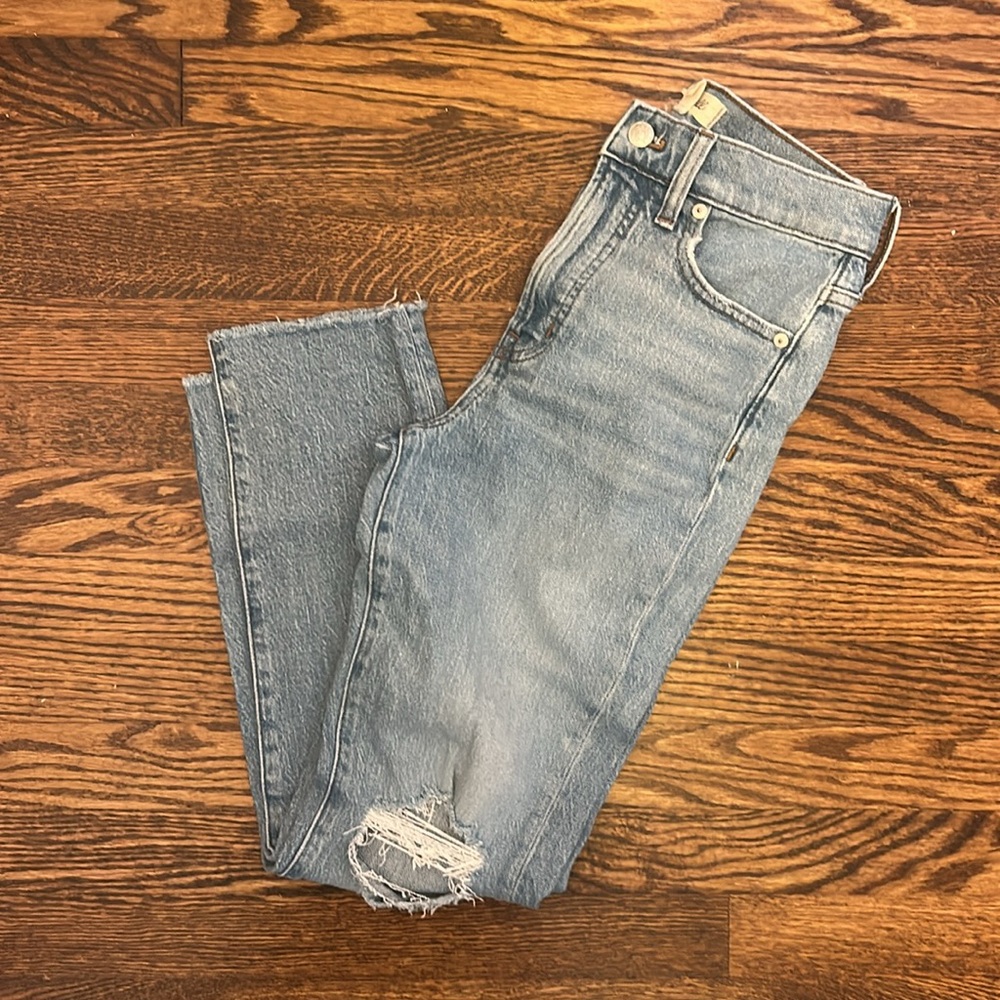 Madewell Light Denim Perfect Vintage Jeans